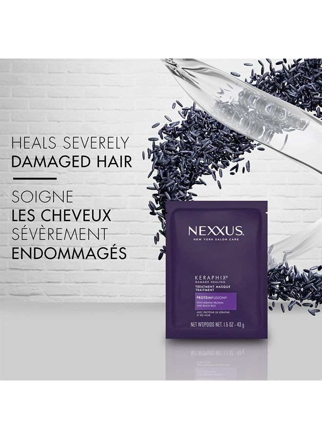 Nexxus Keraphix Masque for Damaged Hair 1.5 oz - Image 4