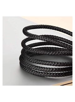 Zoook ZF-BLIC2 - Braided iPhone Charging Cable with METAL L SHAPE 90 DEGREE CONNECTORS on both Ports FOR EASY ACCESS 1.2M - Black  - Image 4