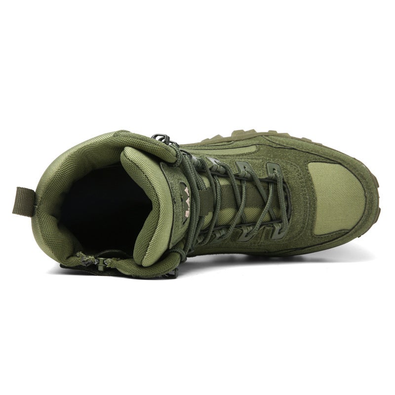 Military Fan Large Size Special Forces Military Boots Combat Boots Wear-Resistant Training Combat Boots Outdoor Hiking And Mountaineering Shoes - Image 3
