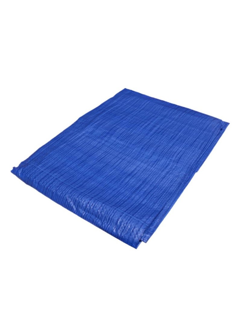 Heavy-Duty Waterproof Tarpaulin Sheet – UV Resistant, Tearproof PE Cover for Outdoor, Construction & Multipurpose Use - Blue 