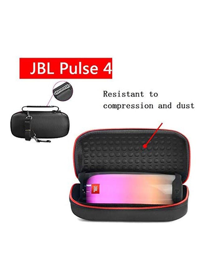 Loquat For Jbl Pulse 4 Storage Bag Speaker Portable Nylon Shockproof Protective Case Cover Black - Image 2