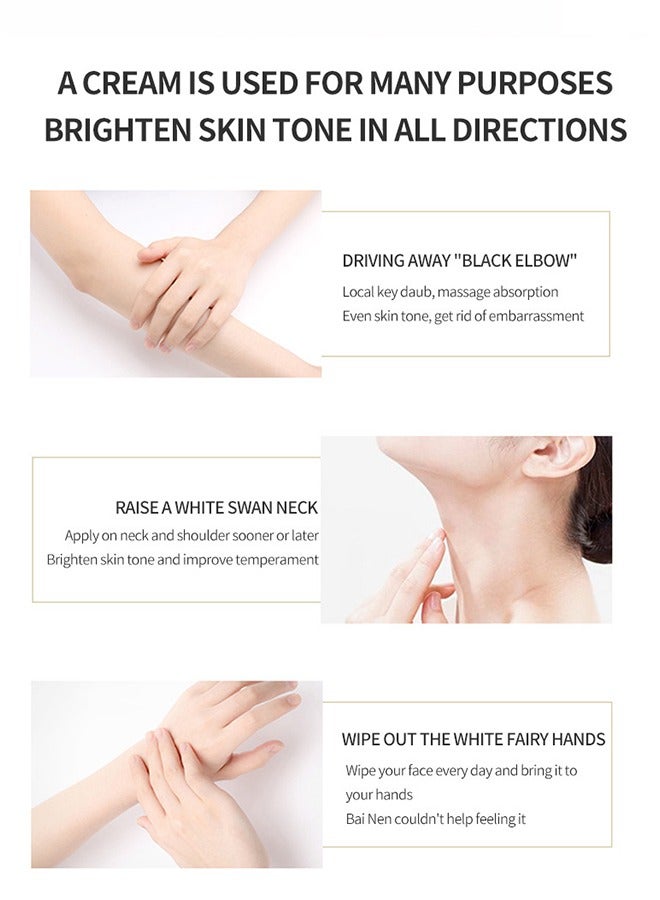 SPRING TREE Face and Body Bleaching Cream -Makeup Replacement Cream for Face and Body 150g - Image 3