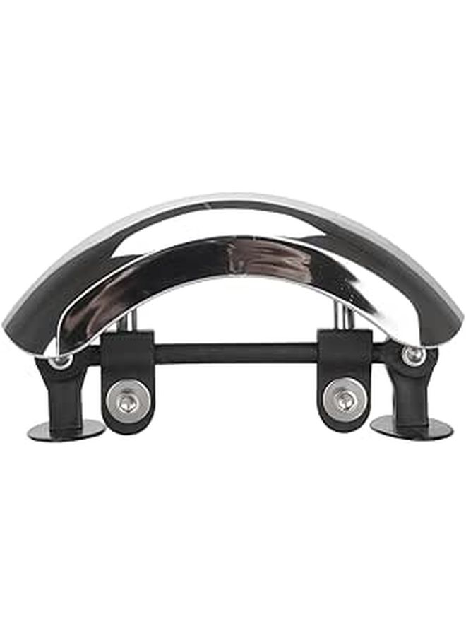 Wide Angle 180 Degree Motorcycle Rearview Mirror Blind Spot Plastic Mount - Image 1