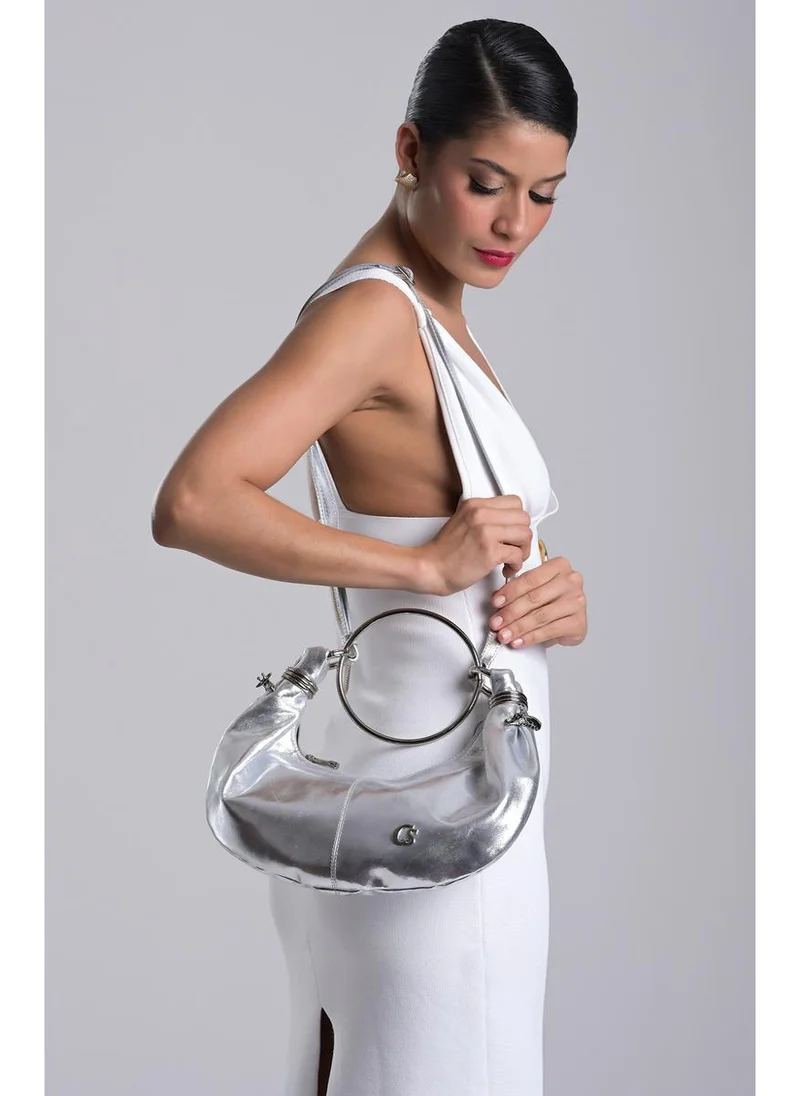 Carmen Steffens Silver Bracelet Bag