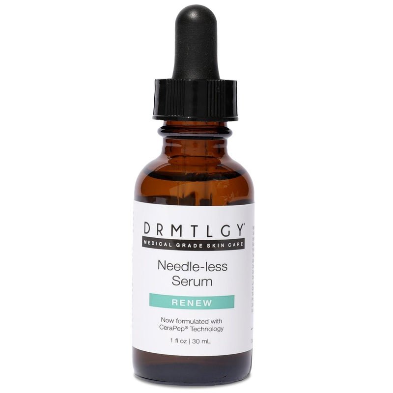 DRMTLGY Needle-less Serum - Anti-Aging Serum for Fine Lines & Wrinkles - Niacinamide with Potent Blend of Hyaluronic Acid, Peptides & Ceramides, 1 fl oz - Image 1