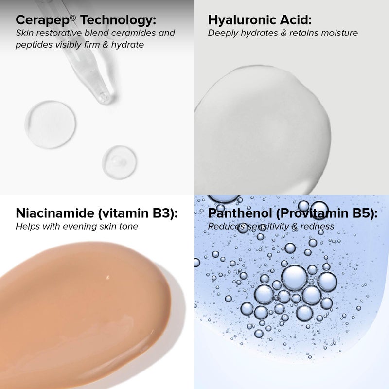 DRMTLGY Needle-less Serum - Anti-Aging Serum for Fine Lines & Wrinkles - Niacinamide with Potent Blend of Hyaluronic Acid, Peptides & Ceramides, 1 fl oz - Image 3