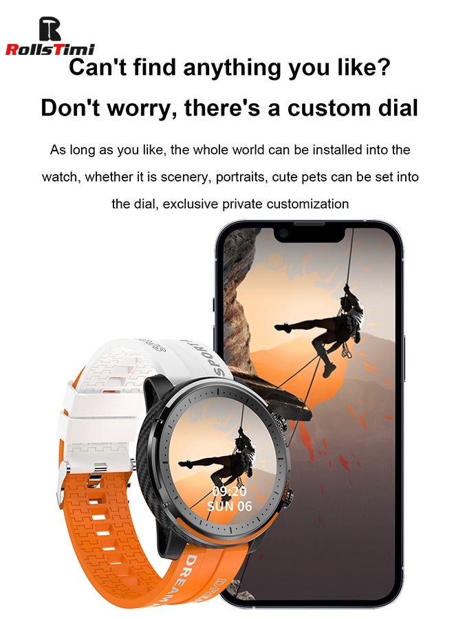 RollsTimi  RT-QW66 Fitness Tracker Smart Watches NFC Heart Rate Blood Pressure Sleep Monitor IOS Android Waterproof Smart Watch - Image 5