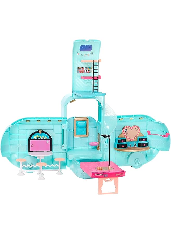 L.O.L. SURPRISE! Glam N' Go Camper 4 In 1 Transforming Playset With 50+ Surprises Car House Fashion Runway Pool 360° Play Dj Booth Storage Stylish Camping Adventure Toy Gift For Kids Girls 3+ - Image 3