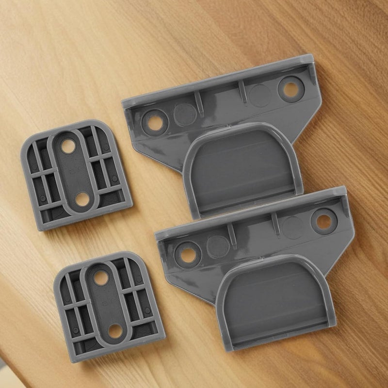 Retractable Gate Extensions Replacement Hardware Kit with Perforated Accessories Plastic Safety Gate Parts for Staircases and Doorways Versatile and Pet Protection Barrier - Image 5