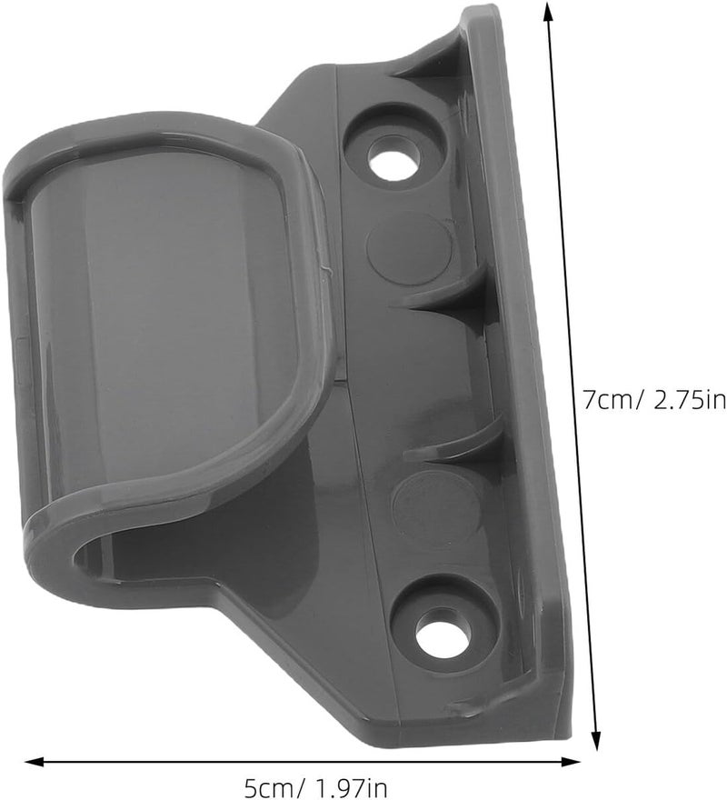 Retractable Gate Extensions Replacement Hardware Kit with Perforated Accessories Plastic Safety Gate Parts for Staircases and Doorways Versatile and Pet Protection Barrier - Image 2