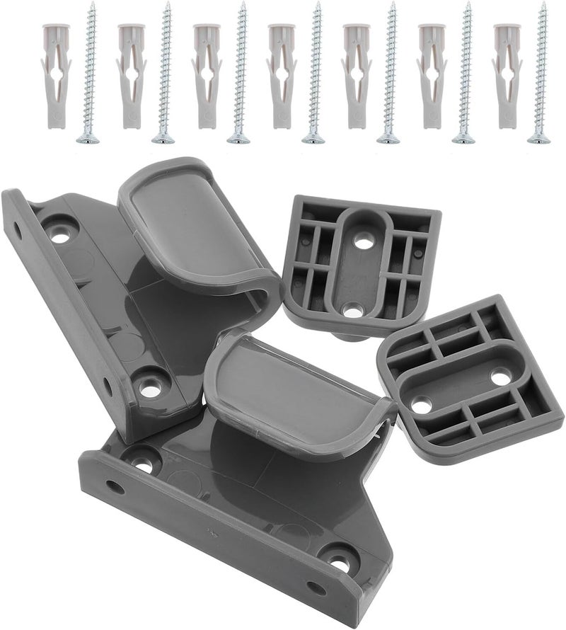 Retractable Gate Extensions Replacement Hardware Kit with Perforated Accessories Plastic Safety Gate Parts for Staircases and Doorways Versatile and Pet Protection Barrier - Image 1