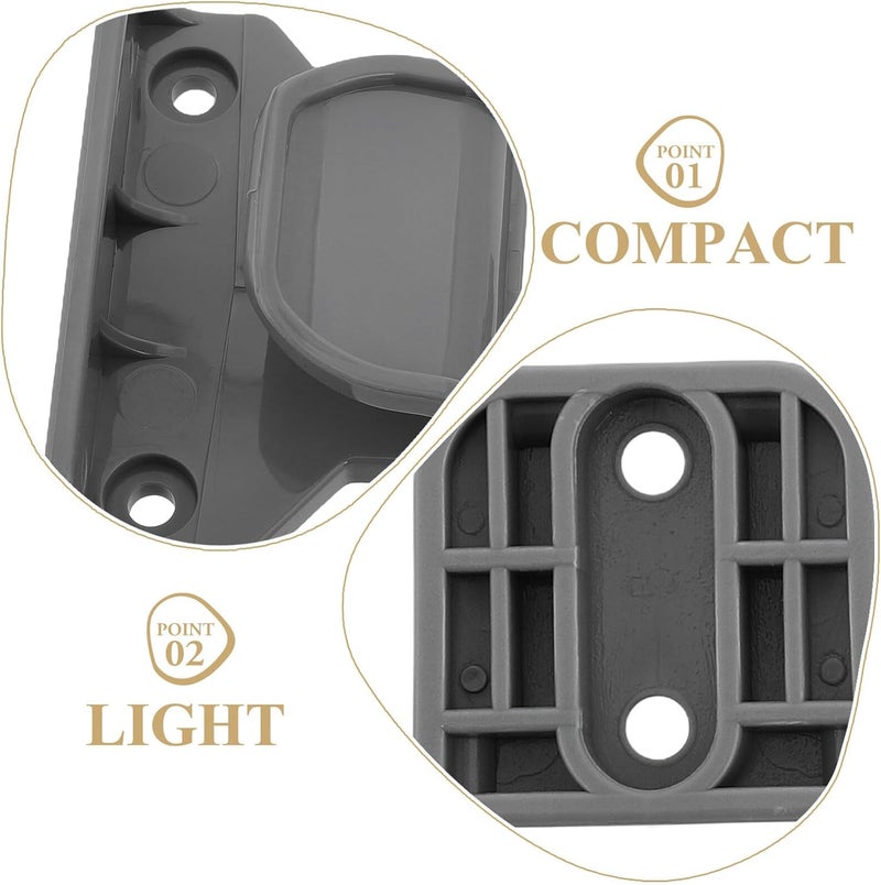 Retractable Gate Extensions Replacement Hardware Kit with Perforated Accessories Plastic Safety Gate Parts for Staircases and Doorways Versatile and Pet Protection Barrier - Image 3