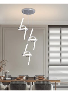 Best Power Modern LED Ceiling Chandelier 6892-3 - 3 Lighting Modes, 83W, Adjustable Length 75cm, Elegant Pendant Light for Living Room, Dining Room, and Bedroom  - Image 1