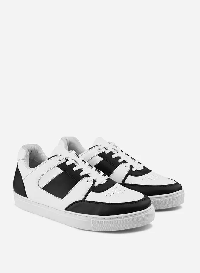 Styli Color Block Lace Up Sneakers