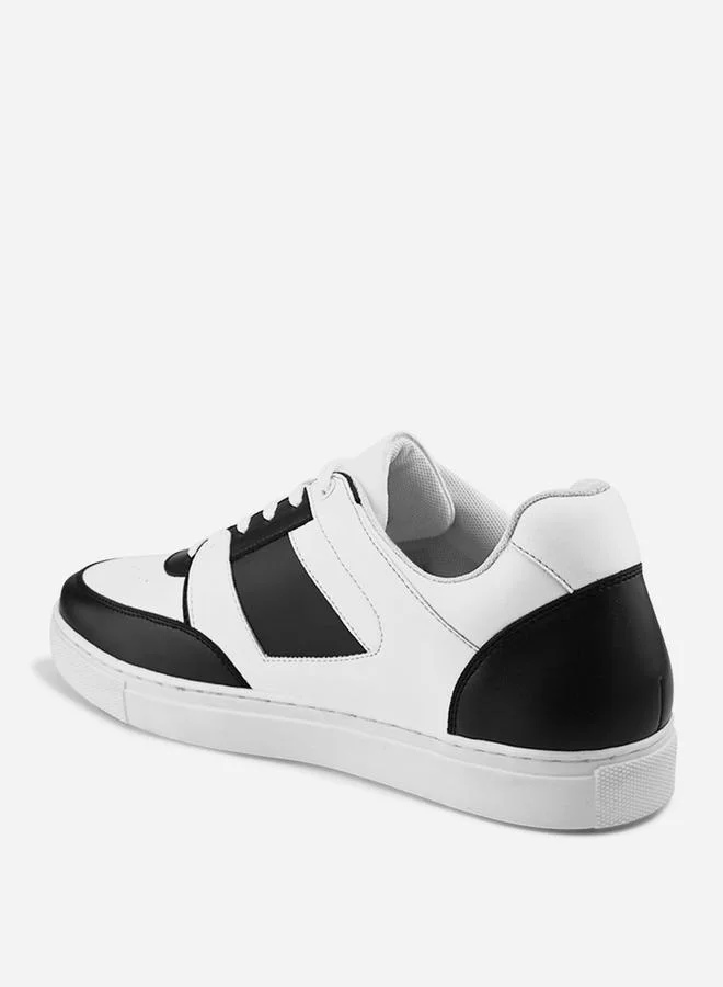 Styli Color Block Lace Up Sneakers