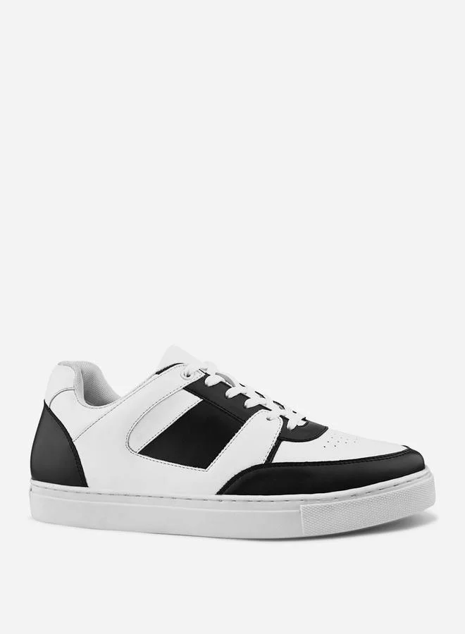 Styli Color Block Lace Up Sneakers