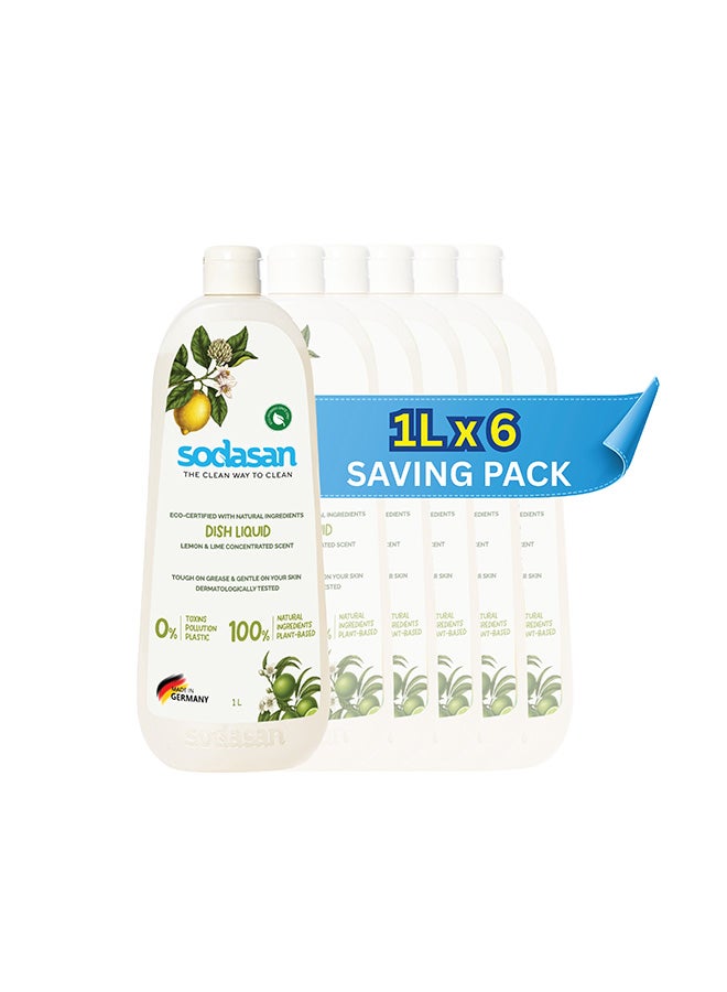 sodasan 100% Natural Dish Liquid Lemon And Lime - Image 3