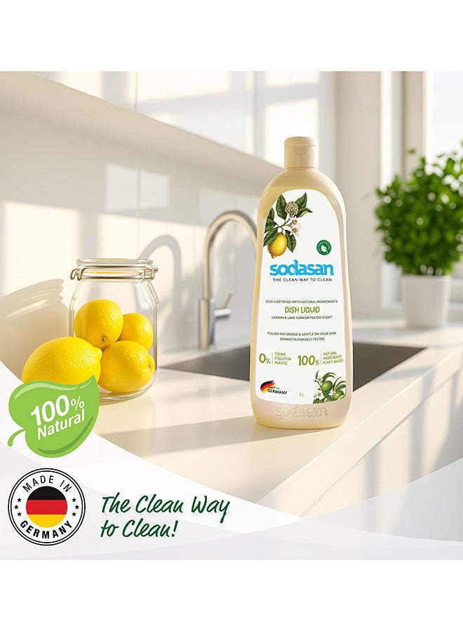 sodasan 100% Natural Dish Liquid Lemon And Lime - Image 4