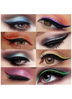 West&Month Self-Adhesive Eyeliner 5 Pairs Eyeshadow Party Eyeliner  - Image 2