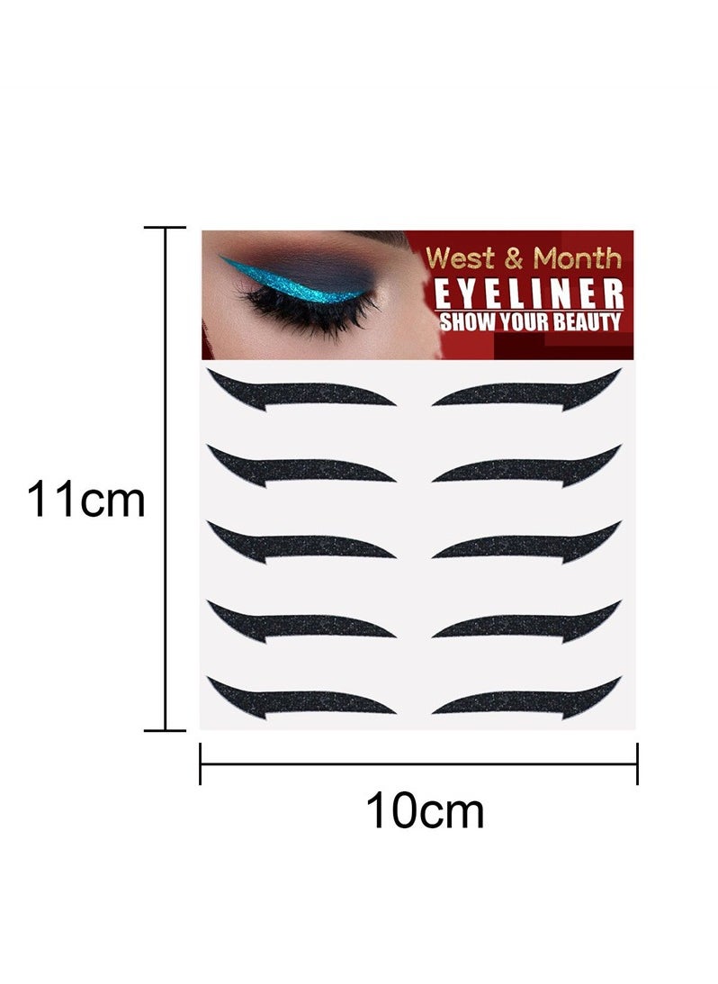 Self-Adhesive Eyeliner 5 Pairs Eyeshadow Party Eyeliner