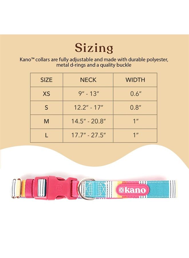 Kano KANO Dog Collar I Fully Adjustable and Made with Durable Polyester, Metal D-Ring and a Quality Buckle I Training, Walking, and Jogging Tool for Small, Medium, and Large Breeds I Crave  - Image 4