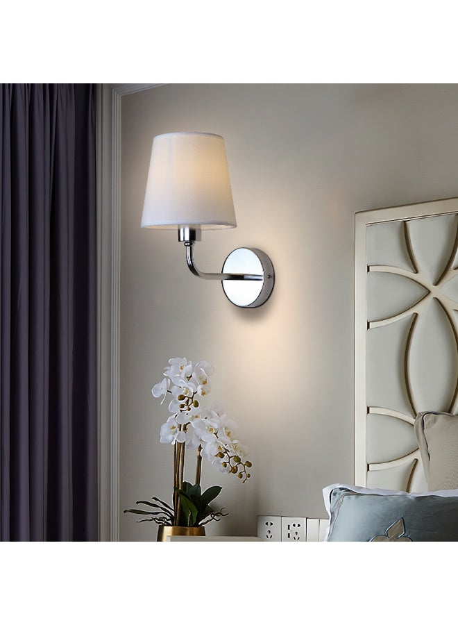 هامر ابليك حائط جداري مودرن مفرد فضي E14*1L - Image 1