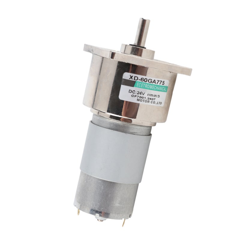XD High Torque DC Motor 35W 12V 24V Metal Gear Low Speed - Pure Copper Wire Coil Reversible Rotation for Home Automation Production Automation - Image 2