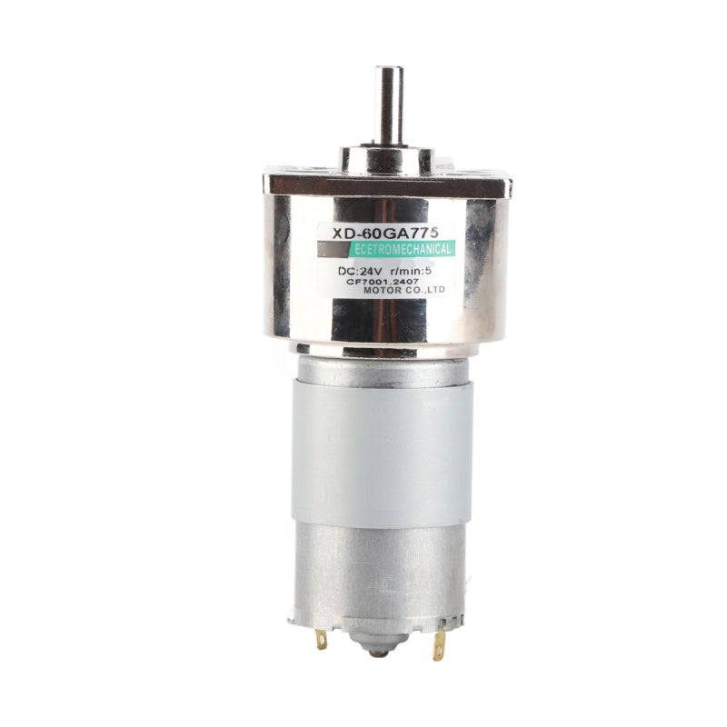 XD High Torque DC Motor 35W 12V 24V Metal Gear Low Speed - Pure Copper Wire Coil Reversible Rotation for Home Automation Production Automation - Image 1