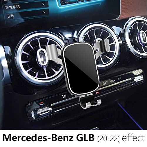 musttrue LUNQIN Car Phone Holder for Mercedes Benz GLB-Class 2020 2021 2022 2023 2024 2025 2026 GLB250 AMG 35 and Benz EQB 2022-2025 250+ 300 350 Auto Accessories Cell Phones Mount Cellphone Mobile Cradle - Image 2