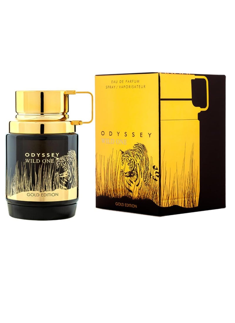 Armaf - Armaf Odyssey Wild One Gold Edition Perfumes For Men Eau De Parfum 100ml, For Him, Long Lasting Fragrance, New Launch - Image 1