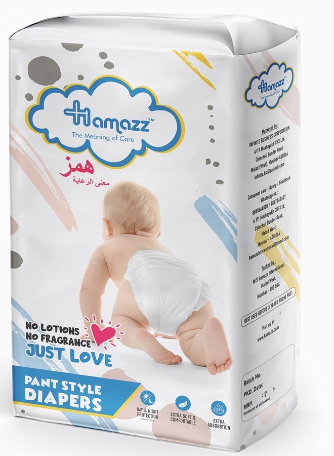 Hamazz Premium 5XL Pant Diapers for Baby, Teens & Adults | 35-50 Kg | 5 Count | Extra Absorbent, Soft & Rash-Free | Up to 12 Hours Protection | Unisex Incontinence Pull-Up Style - Image 2