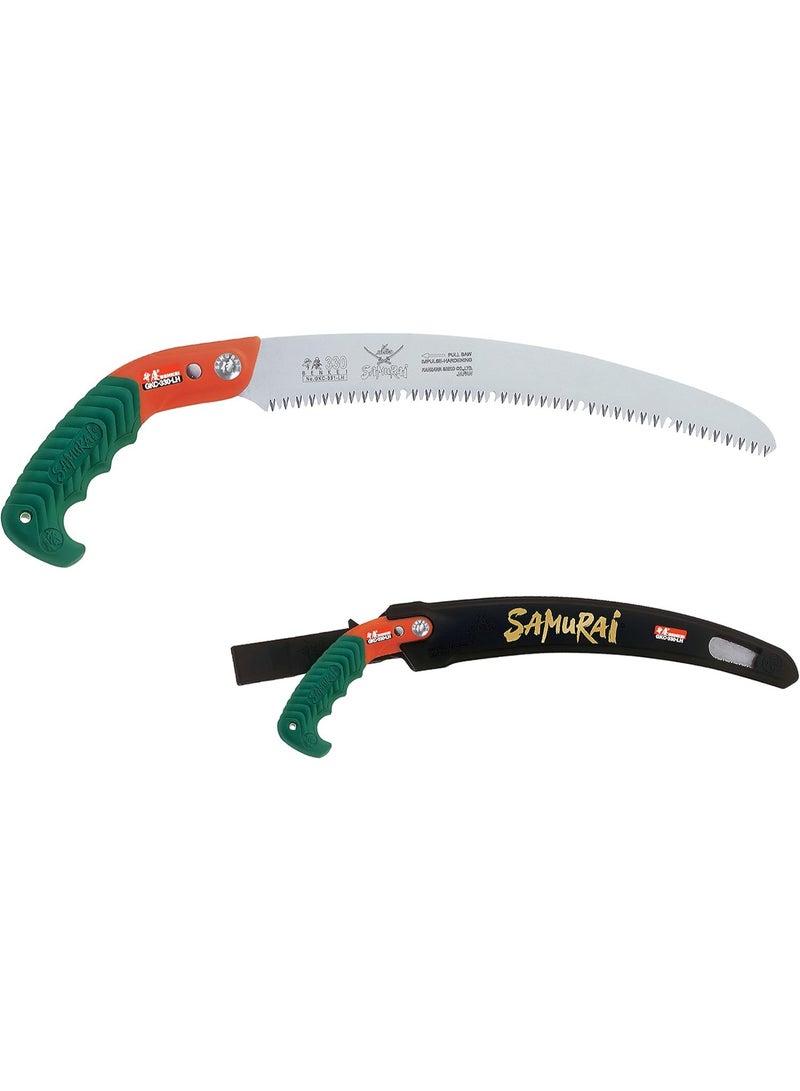 SAMURAI (C-330-LH) 13" Curved Hand & Pruning Saw With Carrying Case Made In Japan - Image 4