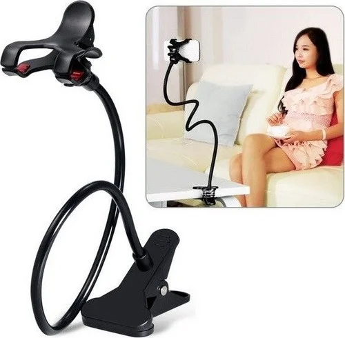 Boldy Phone Holder Acrobat - Flexible Phone Holder - Acrobat Tablet Holder - Movable Head Phone Stand - Portable Phone & Tablet Holder