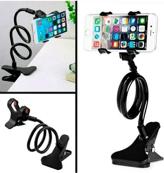 Boldy Phone Holder Acrobat - Flexible Phone Holder - Acrobat Tablet Holder - Movable Head Phone Stand - Portable Phone & Tablet Holder