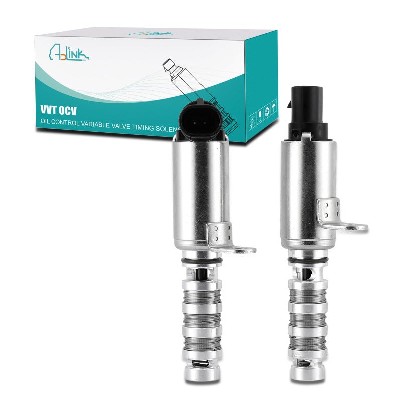 AULINK 2 PCS 243752E100 243552E100 OCV Oil Control Variable Valve Timing VVT Solenoid 18L 20L For 20122021 Hyundai Elantra Coupe GT Kona Sonata Tucson VelosterFor Kia Forte Koup Forte5 Optima Soul - Image 2