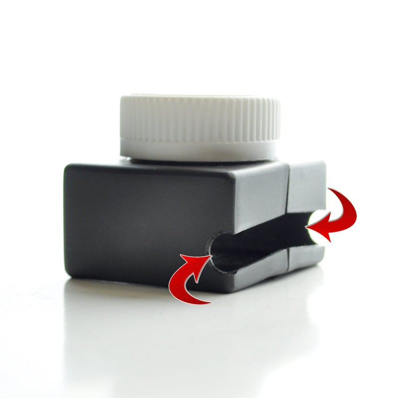 Buckle Guard S Seat Belt Button Cover Deters Kids and Disabled Adults from Opening Their Seat Belts While Riding in a Motorized Vehicle Fits Buckles with a Wider Seat Belt Tongue Black