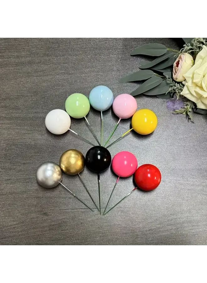 19 Pcs Green Cake Decorating Kit For Cake Balls And Foam Decorations - Image 2