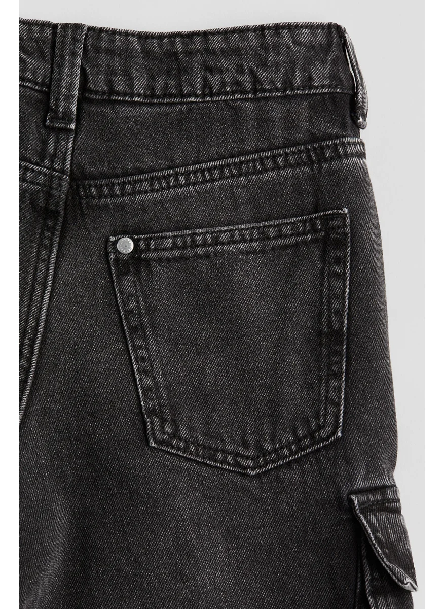 اتش اند ام Loose Fit Straight Leg Jeans