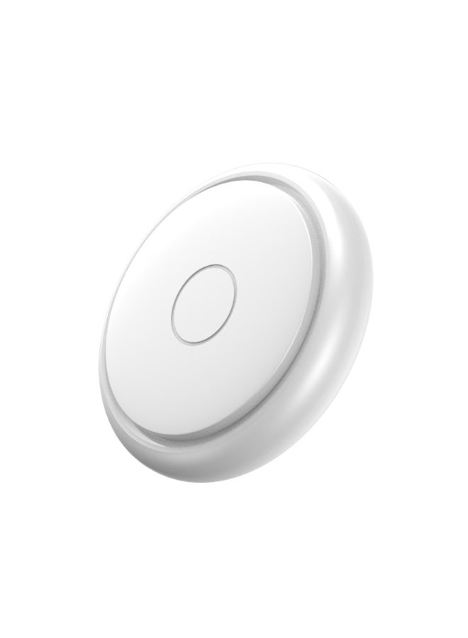 Smart Anti-Lost Tracker Works with Apple Find My, Mini Round Bluetooth Item Locator for Keys Bags Luggage Kids Pets - Image 1