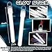 Lewtemi 50 Pack 4 or 6 Bright Glow Sticks Bulk Glow in the Dark Party Supplies Birthday and Holidays 4 InchWhite - Image 4
