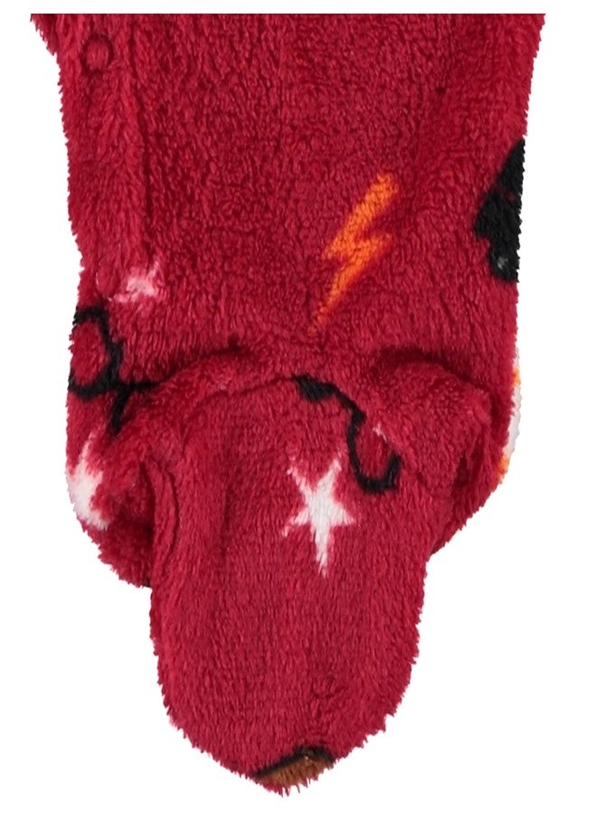 Harry Potter Baby Boys Long-Sleeve Bodysuit Pajamas - Baby Boy Clothes Prints (Red/Yellow, 6-9 Months) - Image 4