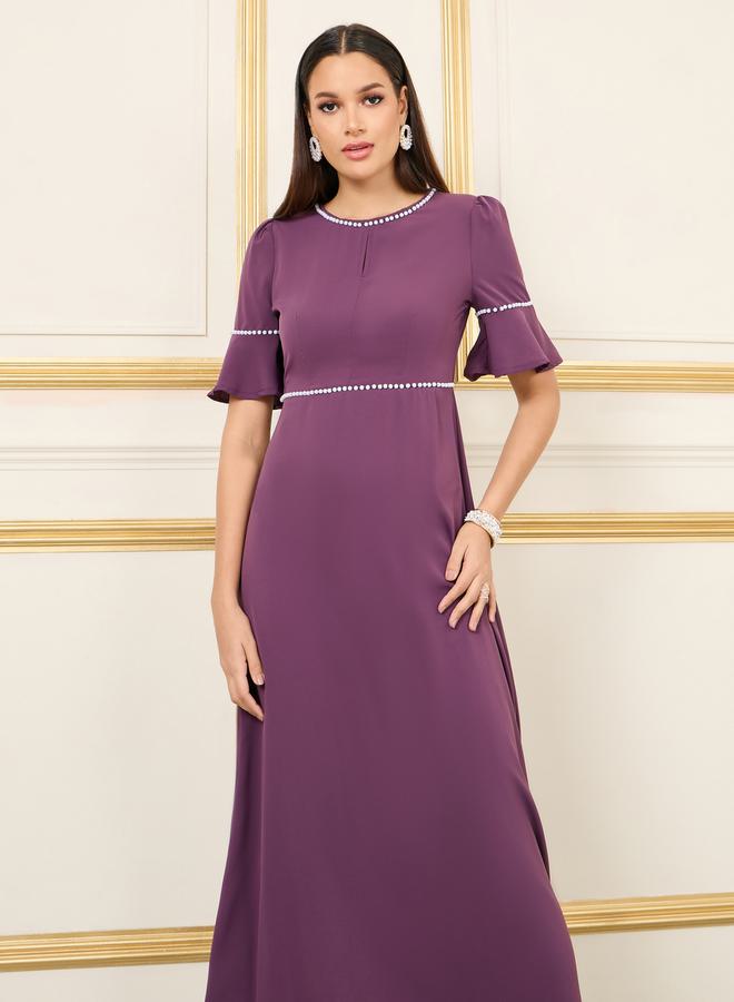 Styli Elegant A-Line Dress  - Image 2