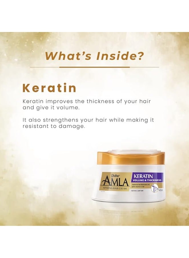 Dabur Amla Styling Hair Cream With Keratin - 125 Ml - Image 5