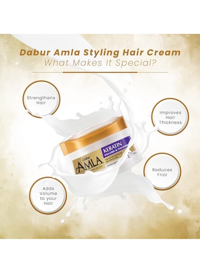 Dabur Amla Styling Hair Cream With Keratin - 125 Ml - Image 4