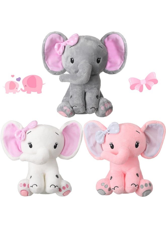 3 Pieces Elephant Stuffed Animal 8 Inch Baby Stuffed Elephant Animals Plush Toy For Girls Boys Graduation Birthday Mother'S Day Nurse Gifts Baby Shower Favors(Cute Style) - pzsku/ZBC6F34E779E4A2776151Z/45/_/1722597756/ca1e7127-4a68-4417-875e-812bcfae1b8b