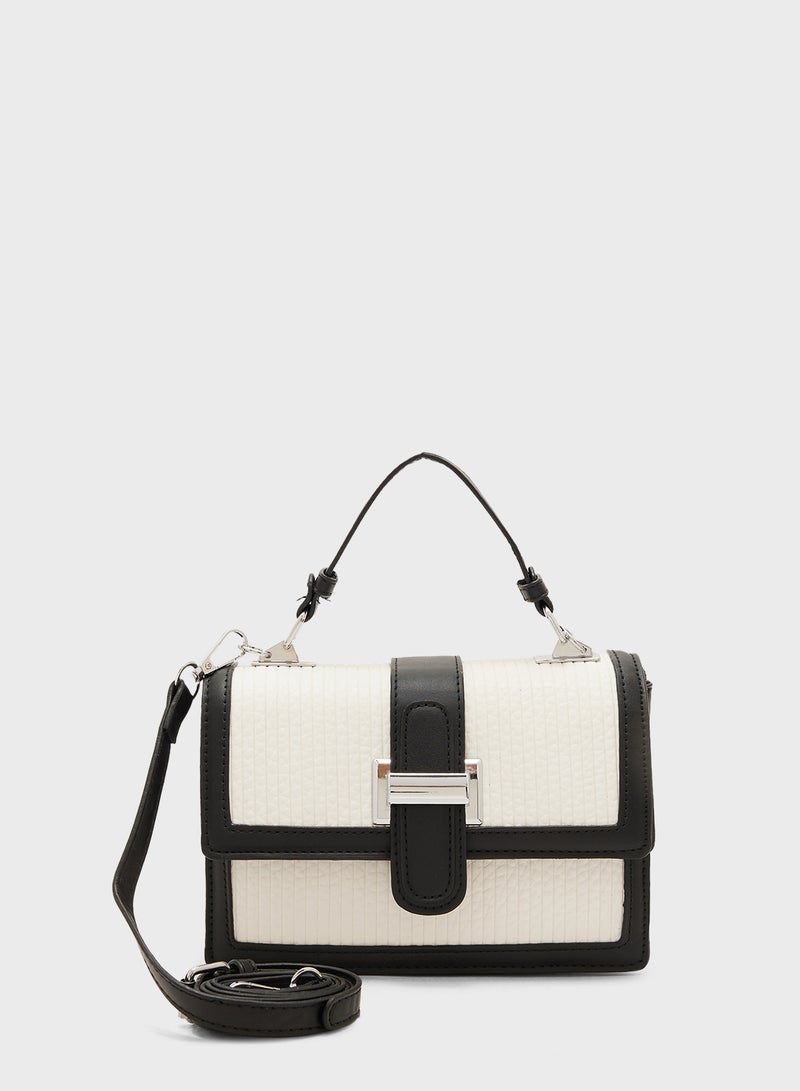 ELLA Crossbody Flap Satchel - Image 1