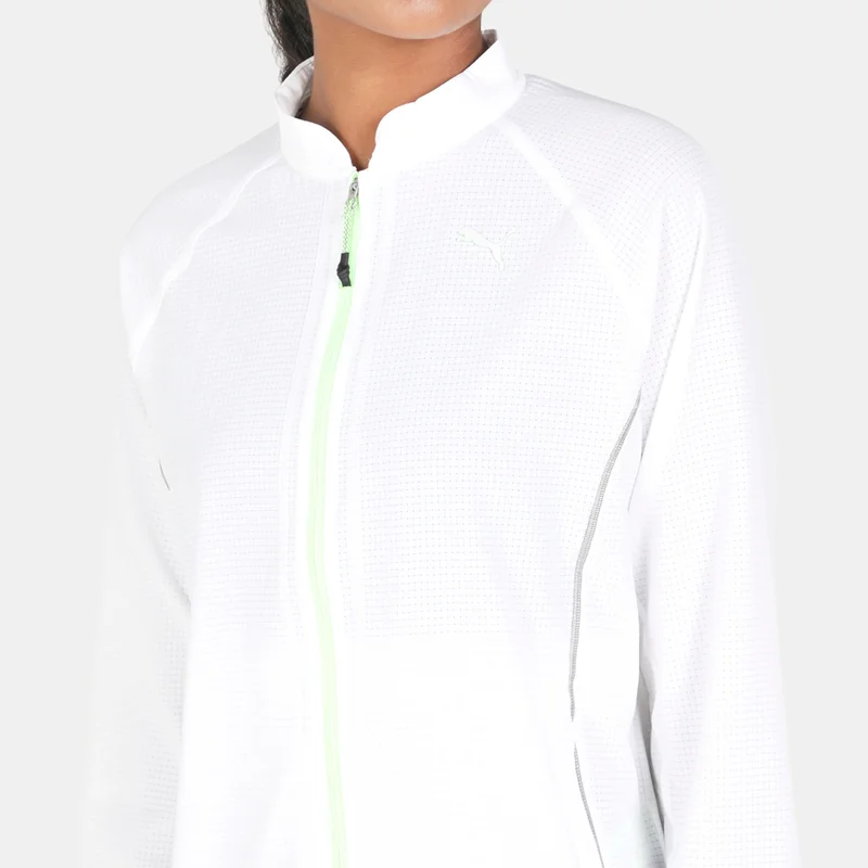 PUMA White Women's Woven Ultra Running Jacket for Women | Best Price UAE