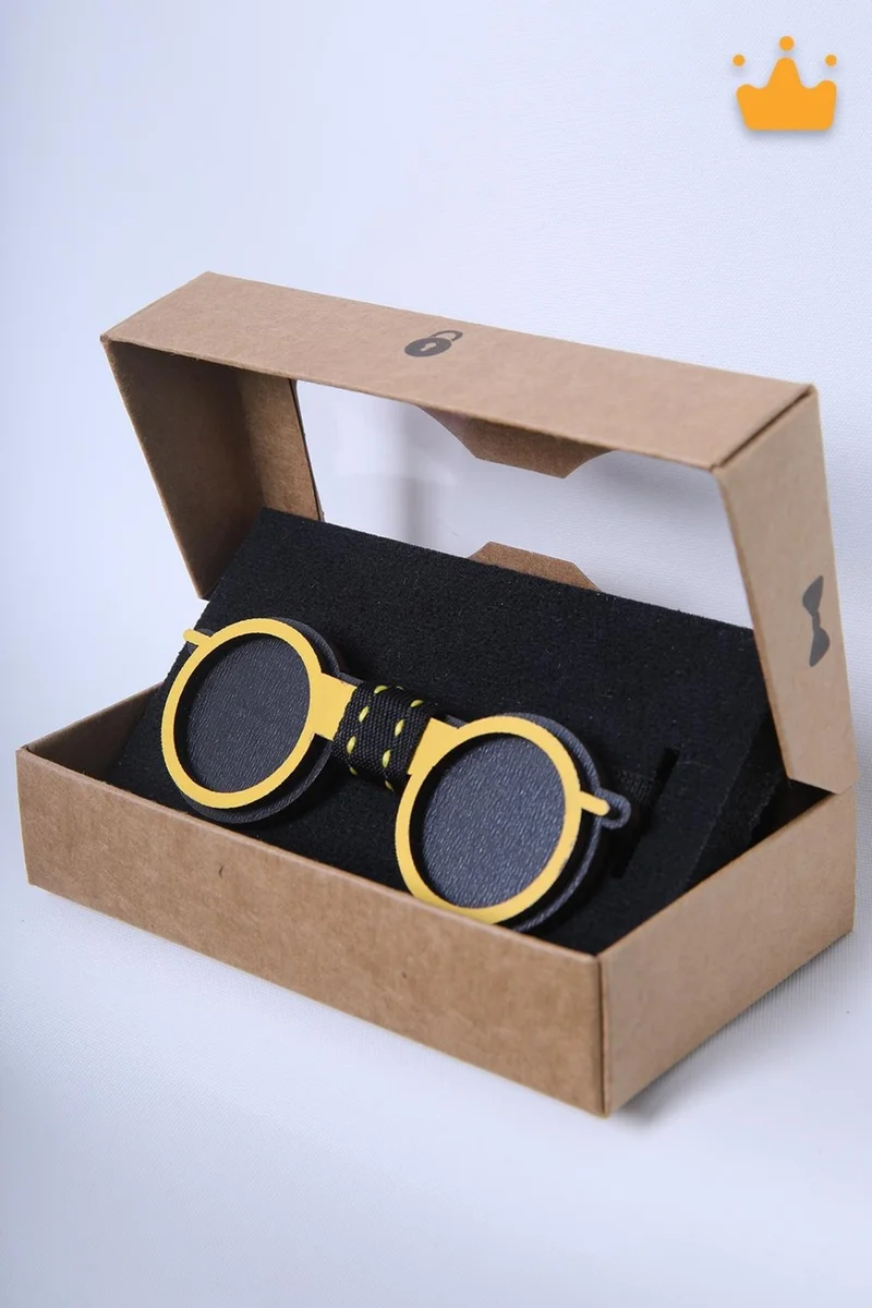 Baby Hola Babyhola 1-16 Years Old Wooden Harry Potter Glasses Boy Bow Tie Birthday Boxed Holiday Suit Bow Tie