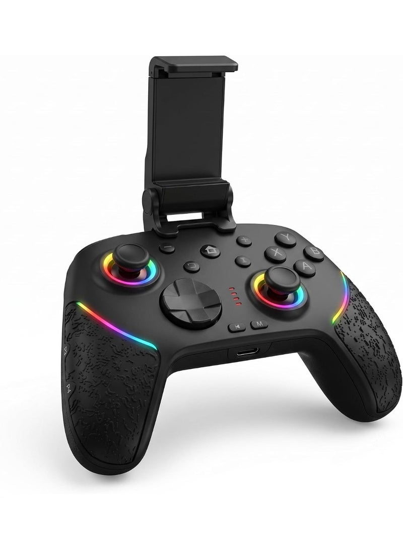 كوجار وحدة تحكم ألعاب لاسلكية COUGAR-EGY K22 سوداء مع إضاءة RGB وعصي تأثير هول - Image 2