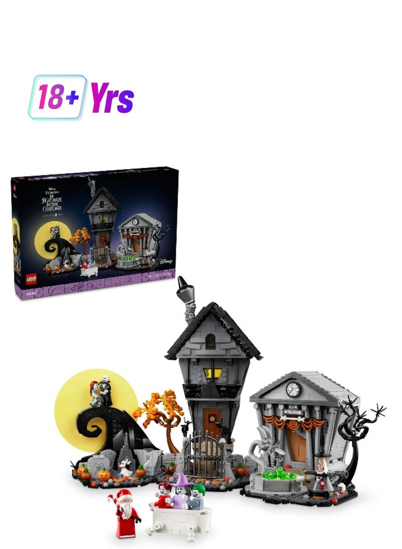 LEGO Ideas The Nightmare Before Christmas Diorama Kit 21351 Building Set (2193 Pieces) - Image 1